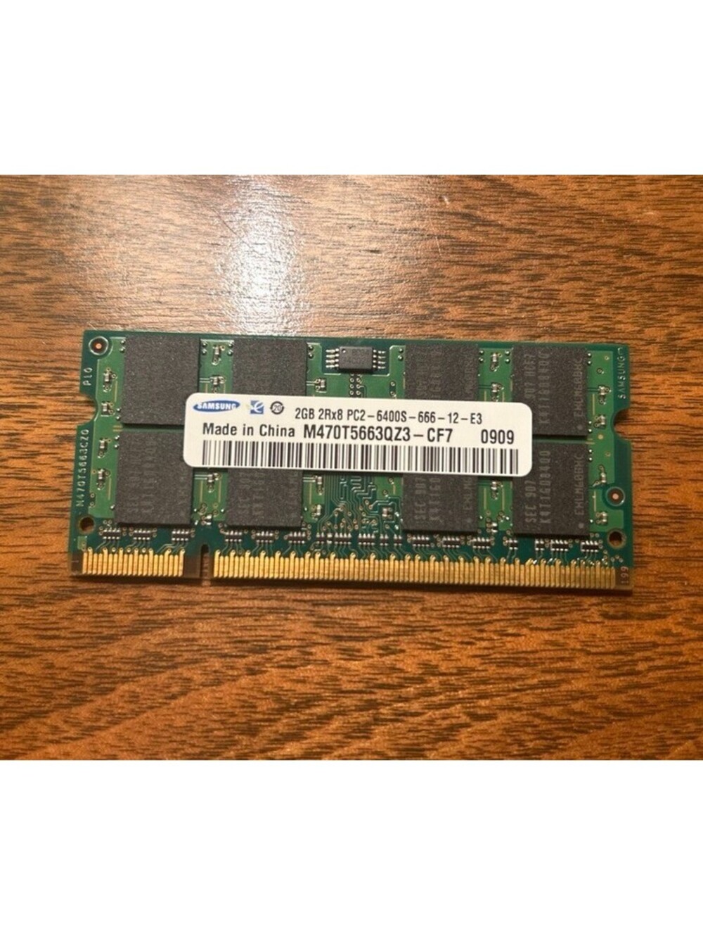 Samsung 2GB DDR2-800 PC2-6400S SODIMM Laptop RAM M470T5663QZ3-CF7 HP